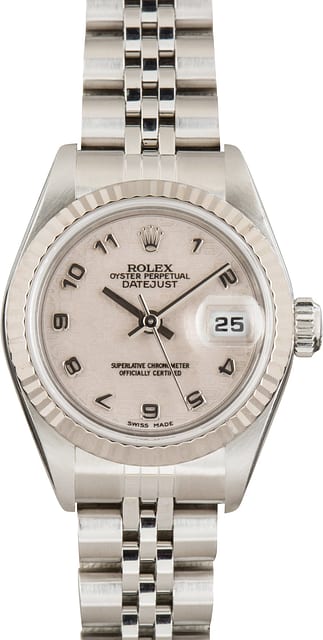 Pre-Owned Ladies Rolex Datejust 69174 Ivory Jubilee Arabic Dial