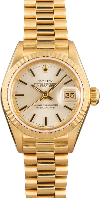 Rolex Datejust 69178 Silver Dial