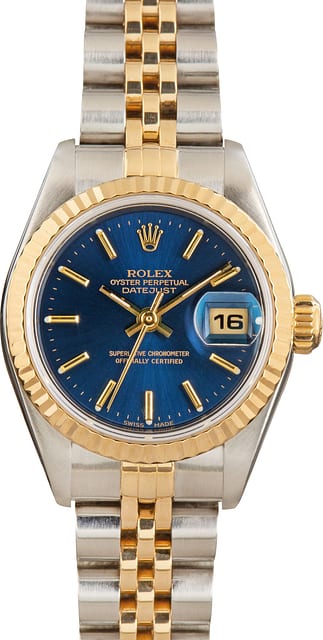 Rolex Lady Datejust 79173 Blue Dial