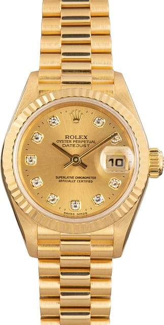 Lady Rolex Datejust 79178 Diamond Dial