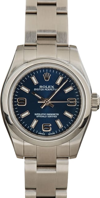 Ladies Steel Oyster Perpetual 176200
