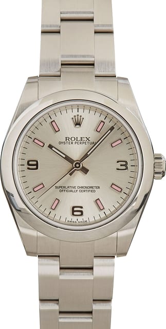 PreOwned Rolex Oyster Perpetual 177200 Mid-Size