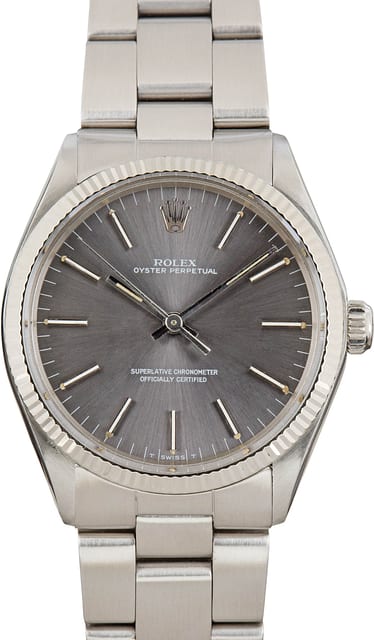 Rolex Oyster Perpetual 34 Ref 1005 Stainless Steel