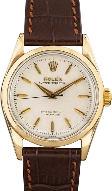 Rolex Oyster Perpetual 6634 Yellow Gold