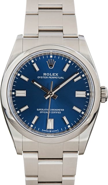 Pre-Owned Rolex Oyster Perpetual 126000 Stainless Steel