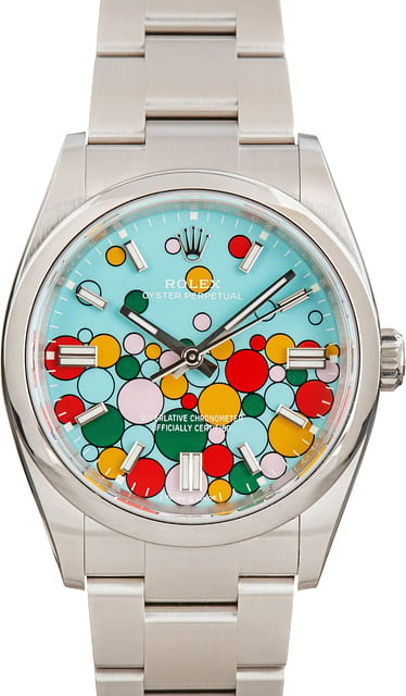 Rolex Oyster Perpetual 36 Ref 126000 Celebration Dial