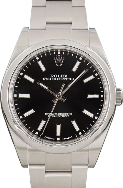 Rolex Oyster Perpetual 114300 Black Dial
