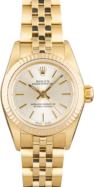 Rolex Oyster Perpetual 67197 Yellow Gold