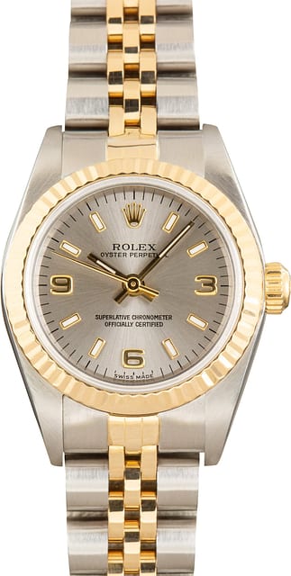 Used Ladies Oyster Perpetual 76193 Slate Dial