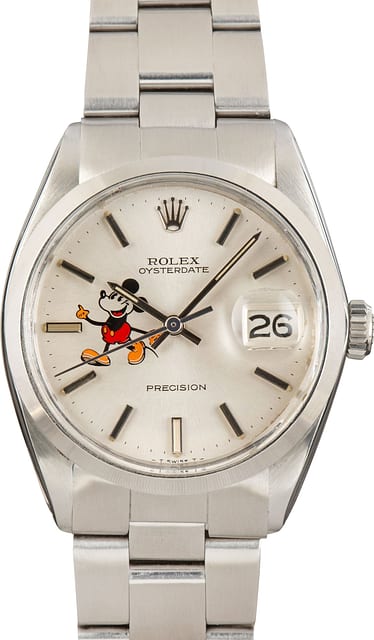 Rolex OysterDate Ref 6694 Steel Oyster