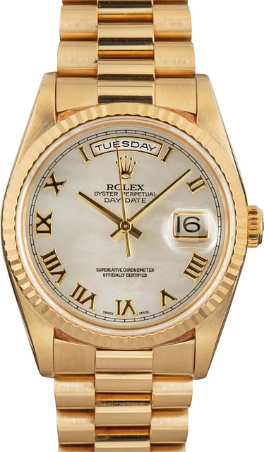 Men's Rolex President Gold Day-Date 18238