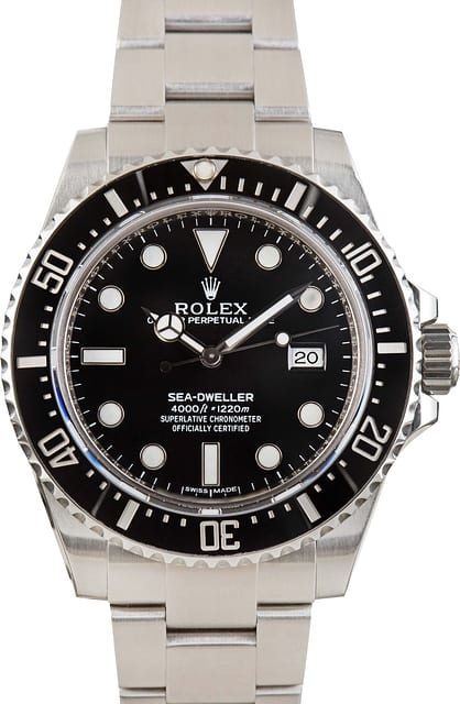 Rolex Sea-Dweller Black Dial 116600 Steel Oyster