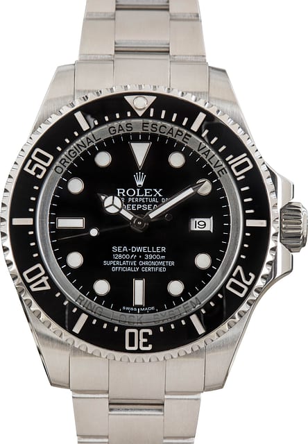 Used Rolex Deepsea Sea-Dweller Ref 116660 Black Dial