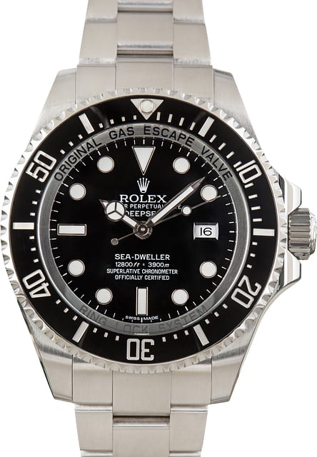 Used Rolex Sea-Dweller Deepsea Black Dial Ref 116660