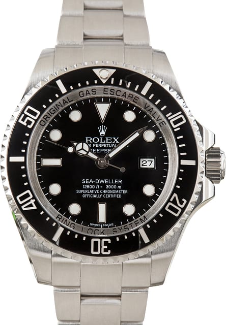 Used Rolex Deepsea Sea-Dweller 116660 Black Dial