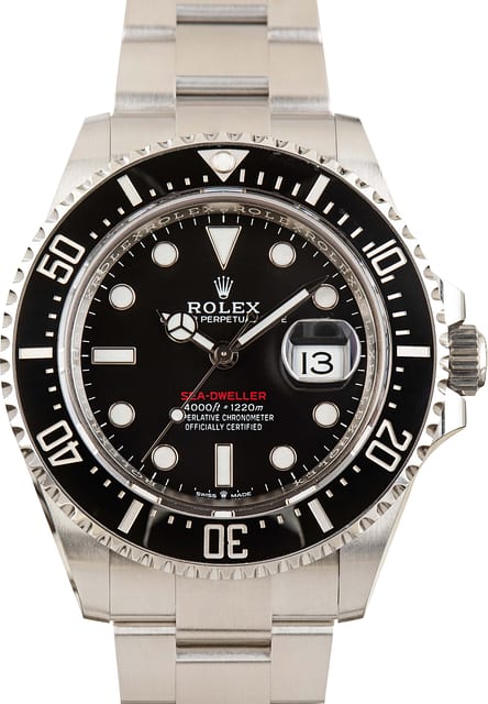 Rolex Sea-Dweller Steel 126600 Black Dial