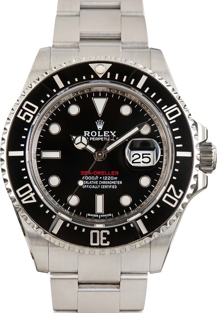 Men's Rolex Sea-Dweller ref 126600 Black Dial