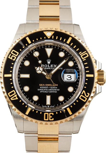 Pre-Owned Black Dial Rolex Sea-Dweller 126603