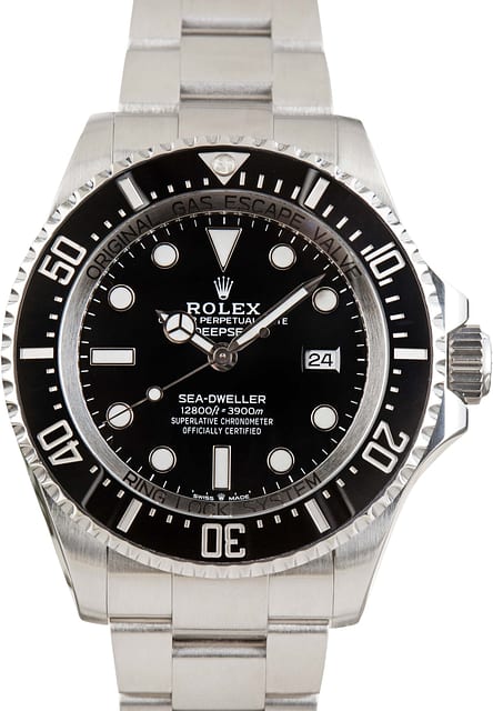 Used Black Dial Rolex Sea-Dweller Ref 126660
