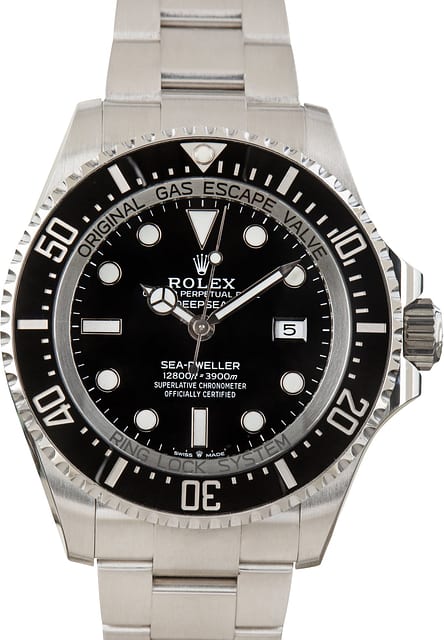 Used Rolex Sea-Dweller Deepsea Ref 126660 Black Dial