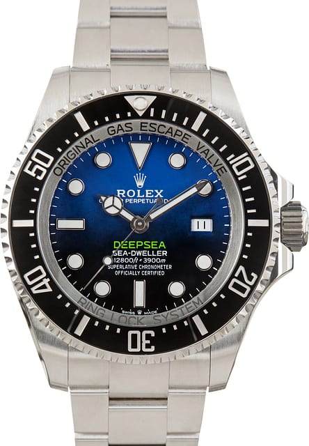 Used James Cameron Rolex Sea-Dweller 126660B Deep Blue Dial