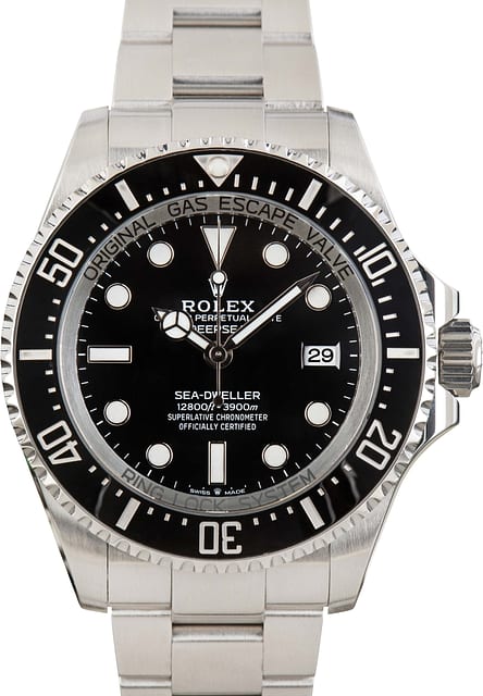 Men's Rolex Sea-Dweller Deepsea ref 136660 Black Dial