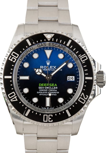 Used D-Blue Dial Rolex Sea-Dweller Deepsea Ref 136660B James Cameron