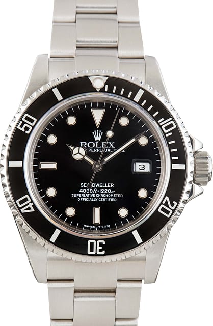 Men's Rolex Sea-Dweller 16660 Stainless Steel