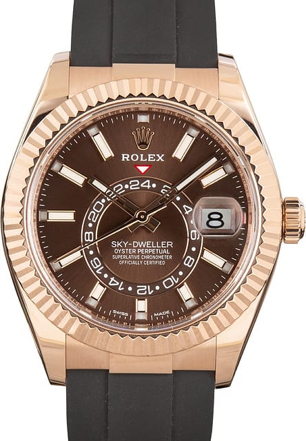 Rolex Sky-Dweller Ref 326235 Chocolate Dial