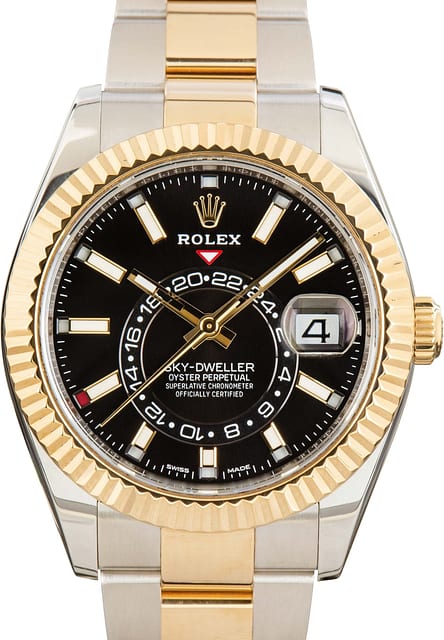 Used Rolex Sky-Dweller 326933 Black Dial