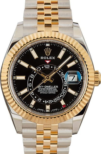 Rolex Sky-Dweller Ref 326933 Black Dial