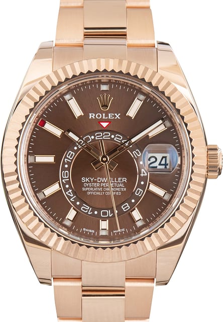 Rolex Sky-Dweller 326935 Chocolate Dial