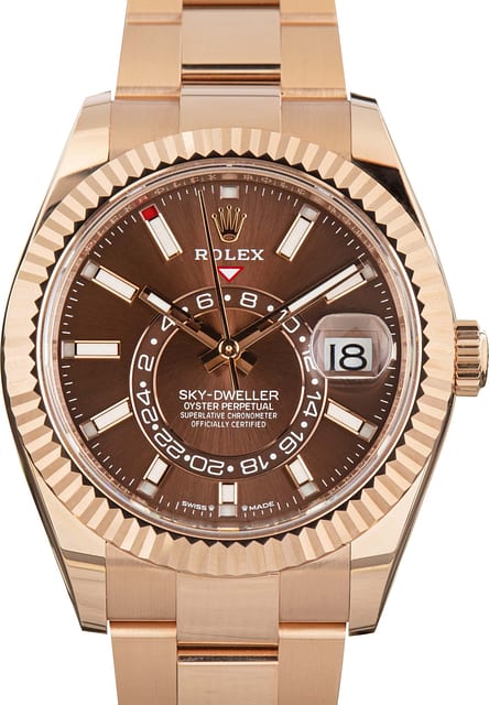 Rolex Sky-Dweller Ref 336935 Chocolate Dial