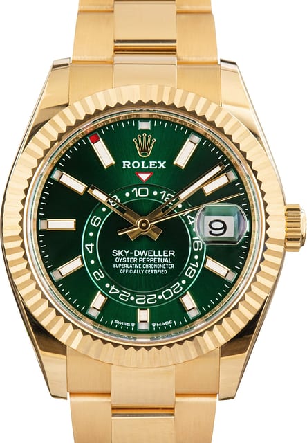 Rolex Sky-Dweller 336938 Green Dial