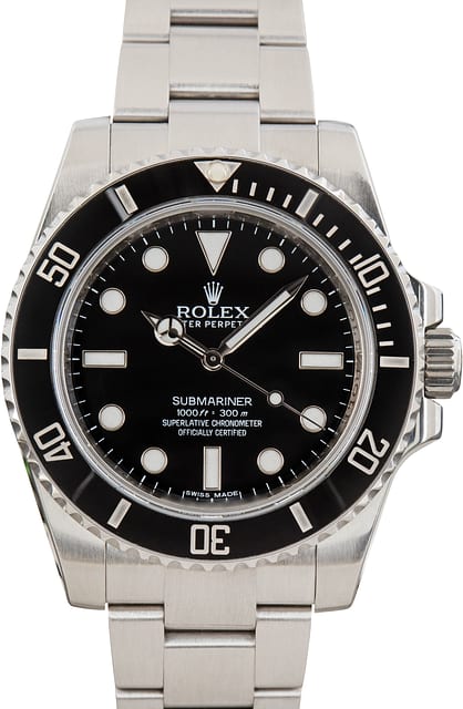 Rolex Submariner No Date 114060 Stainless Steel