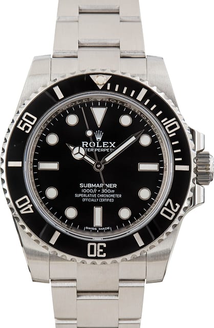 Pre-Owned Rolex Submariner 114060 Stainless Steel