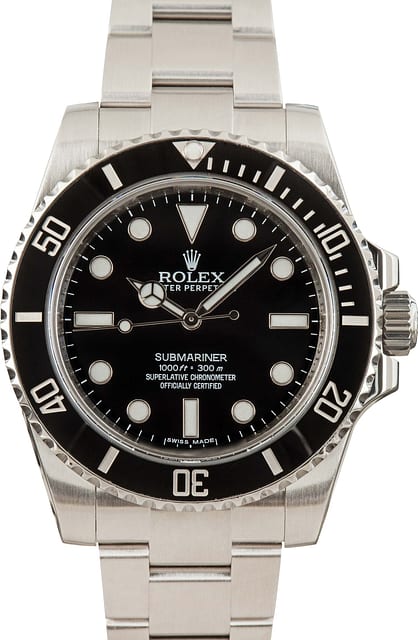 Rolex Submariner 114060 No Date Dial