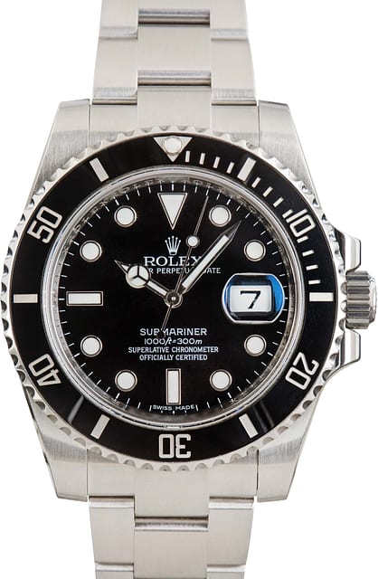 Rolex Submariner Ref 116610 Black Dial Stainless Steel