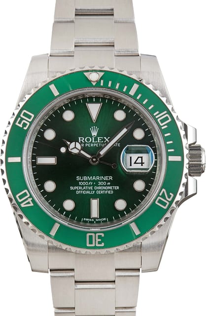 Rolex Submariner Hulk Ref 116610LV