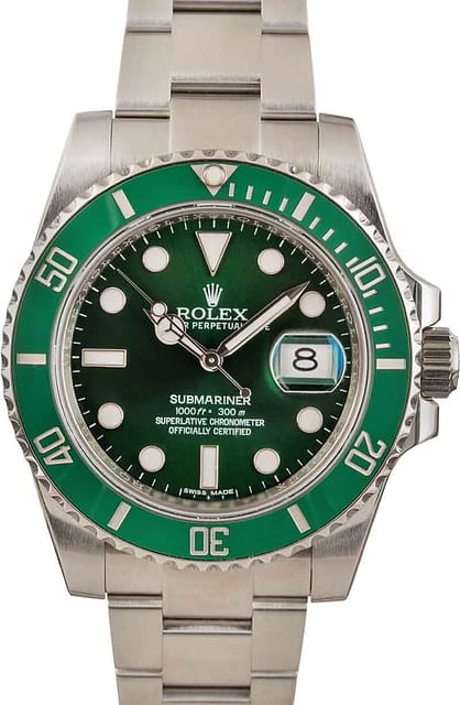 Pre-Owned Rolex Submariner 116610LV 'Hulk'