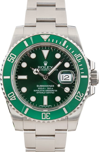 Rolex Submariner 116610LV Green
