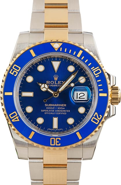 Rolex Submariner 116613LB Blue Dial