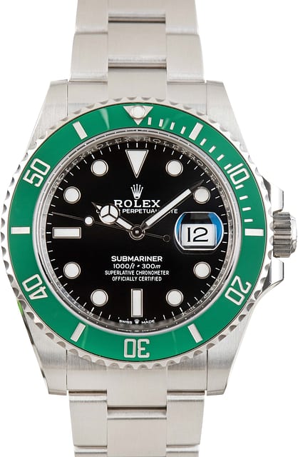 Rolex Submariner Starbucks Green Bezel 126610LV Starbucks