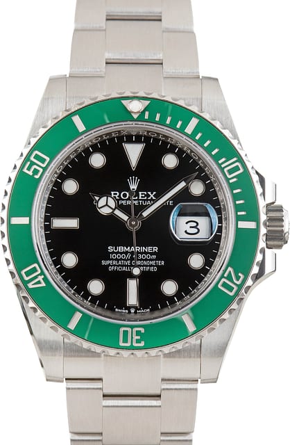 Used Rolex Submariner Starbucks Ref 126610