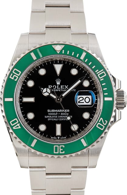 Rolex Submariner Starbucks Ref 126610LV Stainless Steel