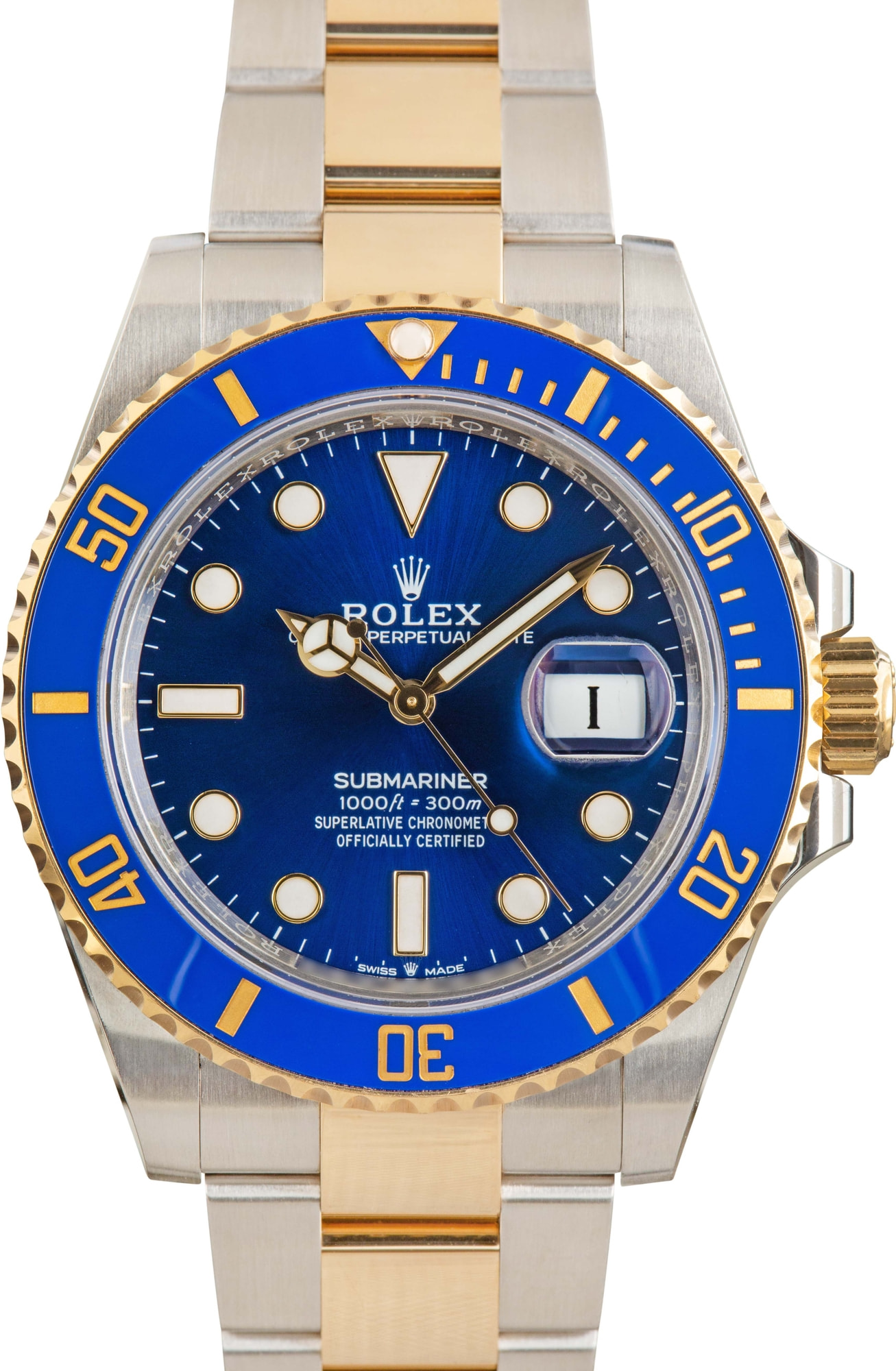 Used Rolex Submariner Ref 126613 Blue