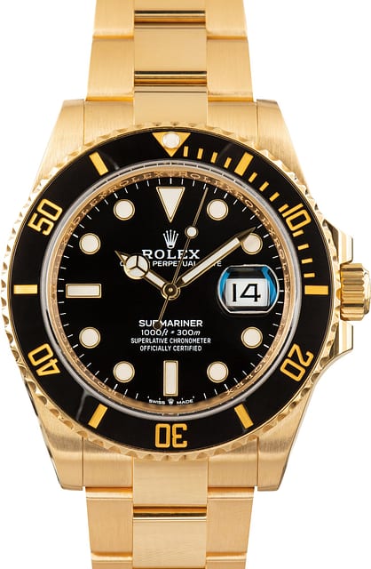 Pre-Owned Rolex Submariner Ref 126618LN Black Dial