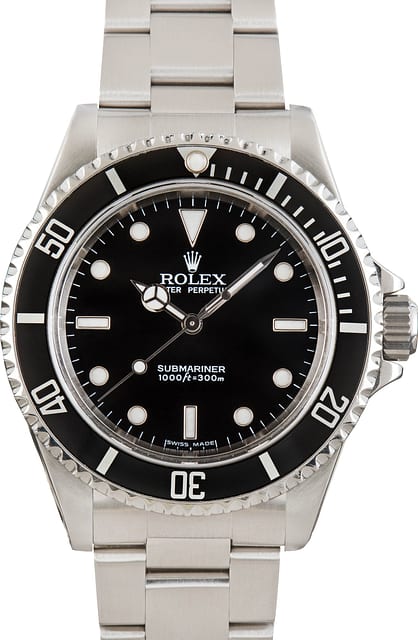 Rolex Submariner Ref 14060M Black