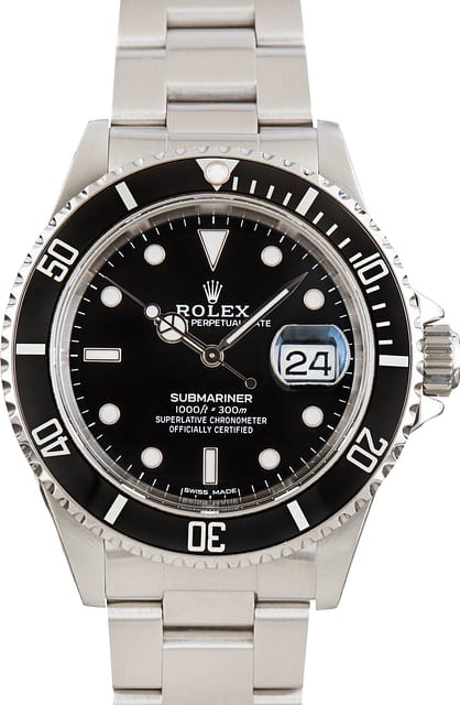 Used Rolex Submariner Ref 16610