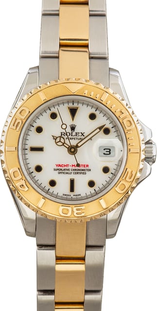 Rolex Yacht-Master 169623 White Dial Two Tone